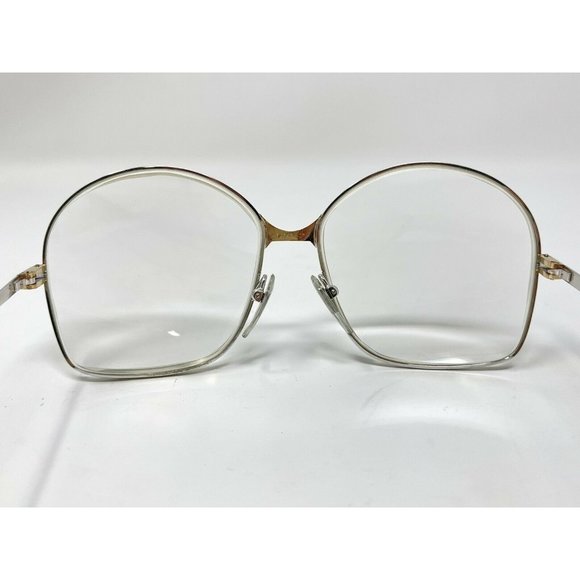 Bausch & Lomb Eyeglasses Vogue D'Or by  1/20 10K GF White Gold  516 656 []14 135 - Picture 5 of 12